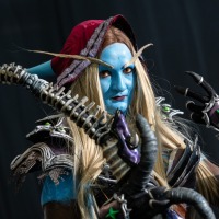 Cosplayer at the Manga-Comic-Con
