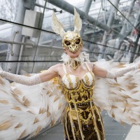 Cosplayer:in auf der Manga Comic Con 2026