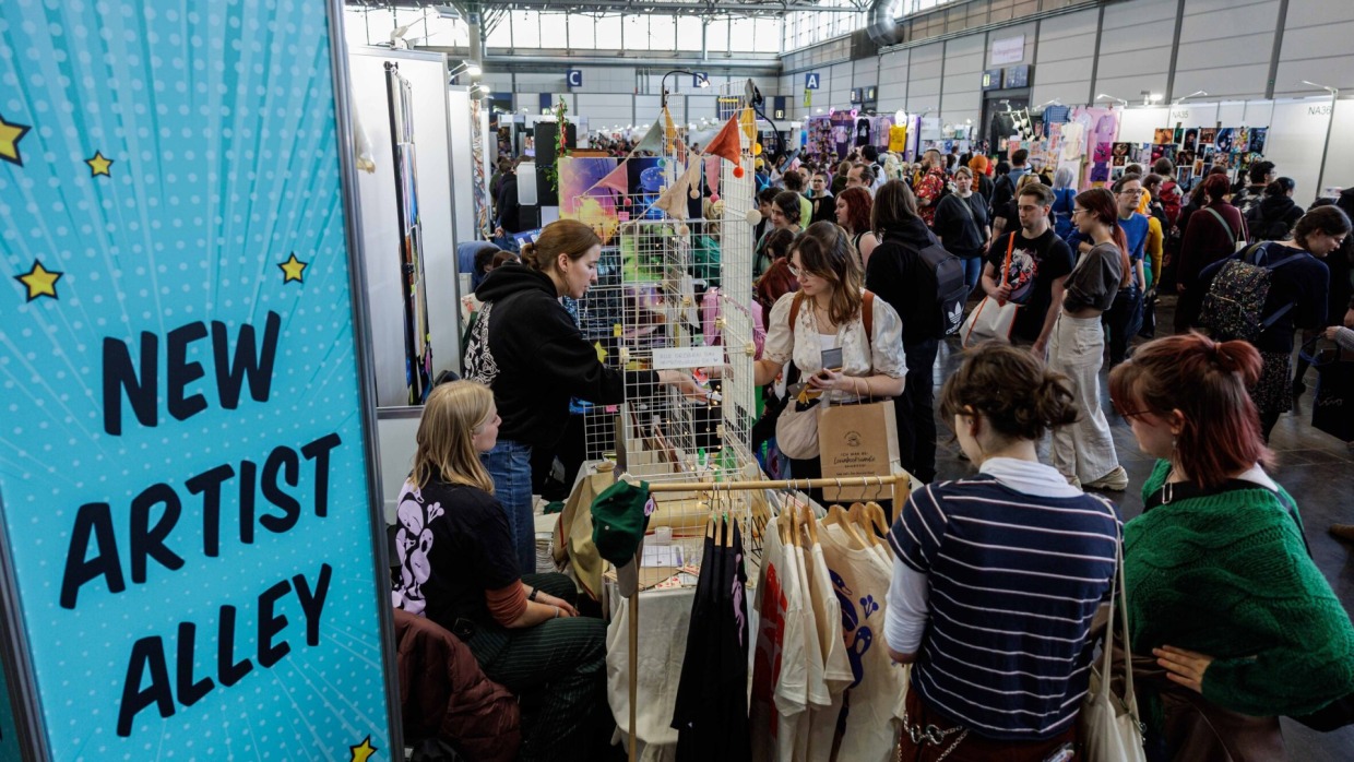 New Artist Alley mit vielen Besucher:innen auf der Manga Comic Con 2026