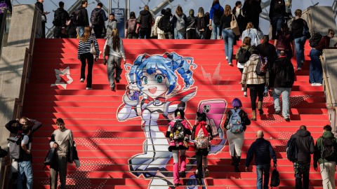 Rote Treppe der Manga Comic Con 2026