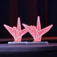 2 Tancho Award Trophäen